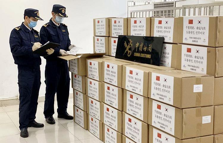 口罩出口香港，防護用品出口香港物流商檢圖