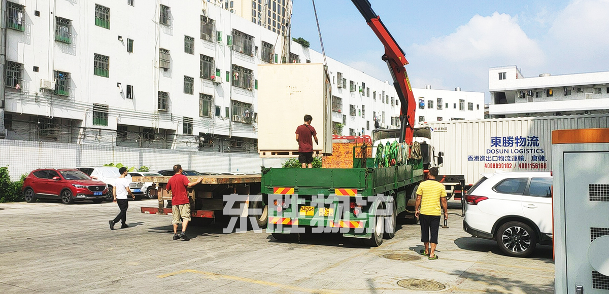 惠州到香港貨運(yùn)，中港物流公司服務(wù)項(xiàng)目，惠州到香港運(yùn)輸案例圖